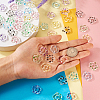  48Pcs 6 Colors Transparent Plastic Bead Frame KY-TA0001-26-5