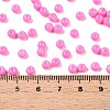 Opaque Baking Painted Glass Beads DGLA-T004-03K-4