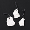 Natural Howlite Big Pendants G-G854-02C-2