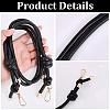 3Pcs 3 Colors PU Leather Adjustable Bag Strap FIND-CL0001-49-6