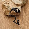 Alloy Dragon Climber Wrap Around Cuff Earrings PW-WG94B75-01-1