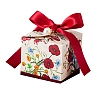 Flower Printed Paper Candy Gift Packaging Boxes with Ribbon PW-WG9702E-01-3