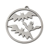 201 Stainless Steel Pendants STAS-G366-02P-05-1