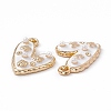 Alloy Enamel Pendants PALLOY-P287-14LG-04-3