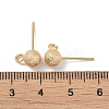 Brass Stud Earring Findings KK-R164-05B-G-3