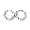 Tarnish Resistant 201 Stainless Steel Huggie Hoop Earrings STAS-H164-02P-1