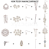 SUNNYCLUE DIY Earrings Making DIY-SC0004-95-4