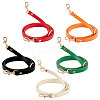   5Pcs 5 Colors Adjustable PU Leather Bag Handles DIY-PH0013-91-1