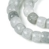 Baking Paint Crackle Glass Beads Strands DGLA-N019-02A-08-3