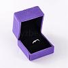 Square Velvet Ring Boxes VBOX-D004-02-3