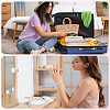 Imitation Leather Glitter Powder Travel Jewelry Storage Rolls for Earrings Rings Bracelets Necklaces ABAG-WH20005-74B-6