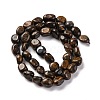 Natural Bronzite Beads Strands G-G146-A18-01-3