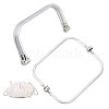 Aluminium Alloy Tube Purse Frames DIY-WH0569-58B-1