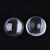 Transparent Glass Cabochons GGLA-R026-30mm-B-2