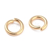 Rack Plating Brass Open Jump Rings X-KK-O139-18J-G-2