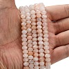 Natural Pink Aventurine Beads Strands G-Z111-A05-2