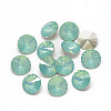 Pointed Back Resin Rhinestone Cabochons RESI-T015-16mm-A20-1