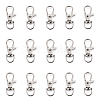 20Pcs Iron Swivel Lobster Claw Clasps IFIN-CJ0001-74-1