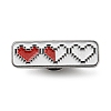 Heart Progress Bar Enamel Pins JEWB-Z009-03P-1