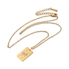 Golden 202 Stainless Steel Constellation Pendants Necklaces NJEW-K380-02G-03-2