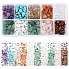 ARRICRAFT Natural & Synthetic Mixed Gemstone Chip Beads G-AR0001-17-1