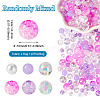 Transparent & Opaque Acrylic Bead OACR-TAC0002-08F-5