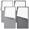 Beebeecraft 4 Sheets 2 Colors 4 Layers Silver Polishing Cloth AJEW-BBC0002-18-1