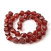 Natural Red Agate Beads Strands G-G306-6x8mm-02A-2