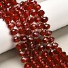 Natural Carnelian Beads Strands G-P573-A65-10x6mm-1