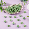 80Pcs 61G Acrylic Imitation Gemstone Beads MACR-TADJ0001-10B-4