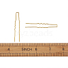 Hair Accessories Iron Hair Forks Findings OHAR-TAC0002-01G-7