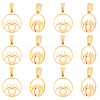 Unicraftale 304 Stainless Steel Pendants STAS-UN0009-89G-1