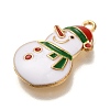 Christmas Theme Alloy Enamel Pendants FIND-I040-01A-2