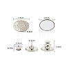 Alloy Buttons PALLOY-TA0001-38-14