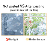 Waterproof PVC Colored Laser Stained Window Film Adhesive Stickers DIY-WH0256-032-8