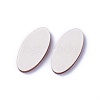 Undyed Wood Cabochons WOOD-I004-46-2