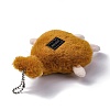 Cute Cartoon Plush Cloth Pendant Decoration HJEW-K048-01A-3