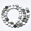 Natural Black Lip Shell Beads SSHEL-N036-034C-01-2