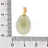 Natural Green Aventurine Pendants G-T151-03J-3
