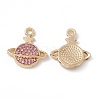 Alloy Rhinestone Pendants ALRI-K049-09D-2