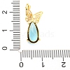 Brass Pave Cubic Zirconia Pendants KK-Q794-01E-G-3