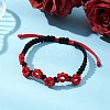 Nylon Braided String Bracelets for Women BJEW-JB11375-2