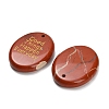 Natural Red Jasper Pendants G-K353-06H-2