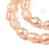 Natural Cultured Freshwater Pearl Beads Strands PEAR-N012-02H-01-4