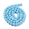 Opaque Glass Beads Strands EGLA-A035-P8mm-L08-2