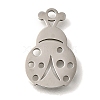 201 Stainless Steel Pendants STAS-R136-15P-1