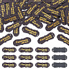 40Pcs PU Leather Craft Label Tags DIY-TADJ0001-22D-1