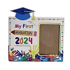 Graduate Theme Wooden Photo Frame AJEW-D069-01D-1