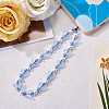 Acrylic Beaded Phone Lanyard HJEW-SW00017-03-4