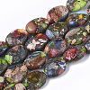 Synthetic Imperial Jasper Beads Strands G-S366-020-1